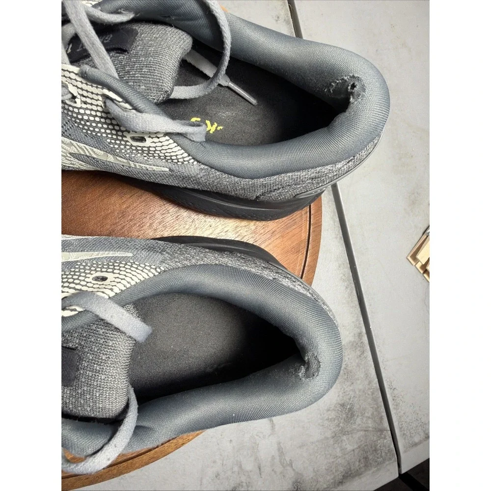 Brooks Mens Ghost 16 Neutral Running Shoes 11D Primer Grey Lime 1104181D040